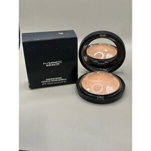 MAC Mineralize Skinfinish Natural Powder MEDIUM DARK  0.35 oz Full Size NIB FrSh